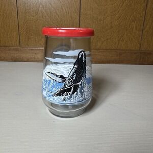 Welch's Jelly Jar Glass - WWF Endangered Species #6 - Humpback Whale